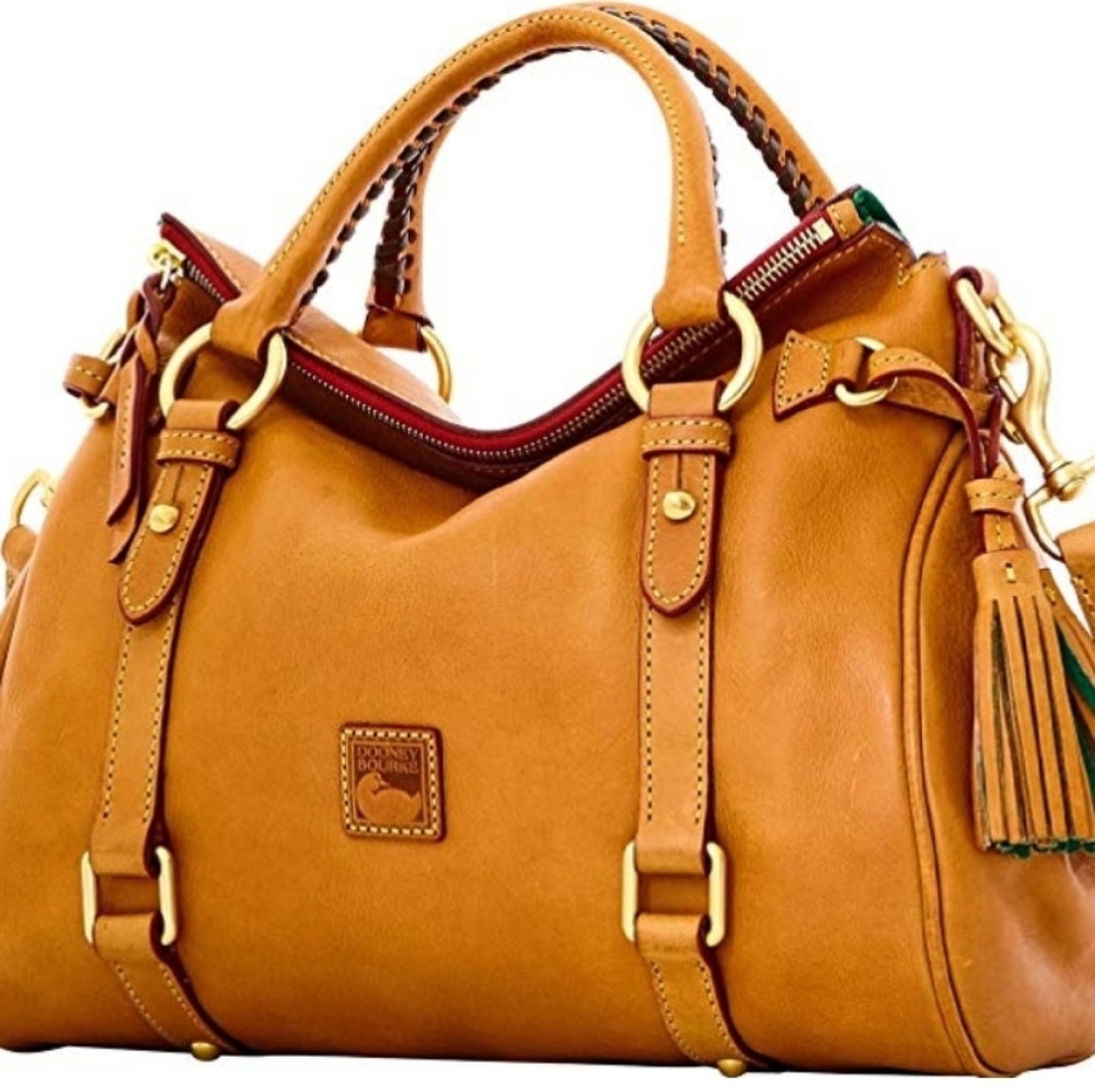Almost New Dooney Bourke Florentine Satchel